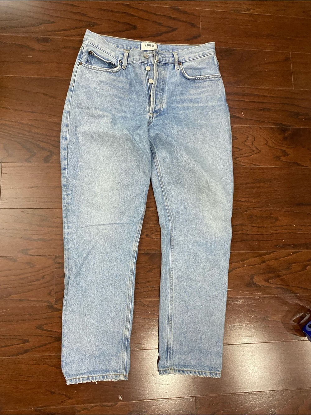 agolde 90's crop mid rise straight AGOLDE Light Wash Size 28